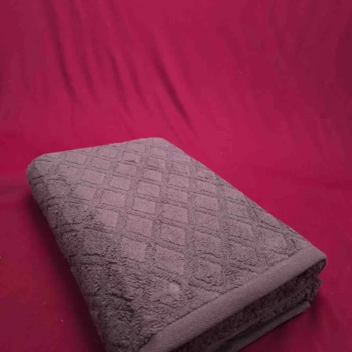 Diamond Delights - Premium Bath Towel (Chocolate)