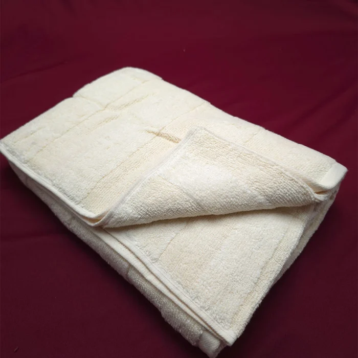 Stunning Stripes - Premium Bath Towel (Ivory)