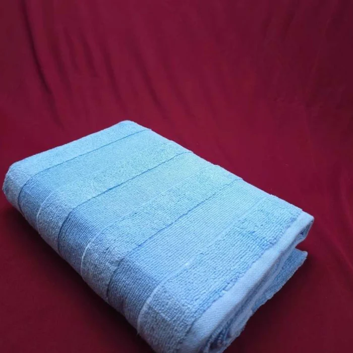 Stunning Stripes - Premium Bath Towel (Lt Blue)